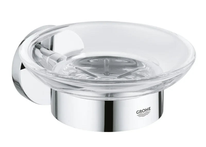 Grohe Essentials - ziepju trauks ar turētāju, hromēts 40444001
