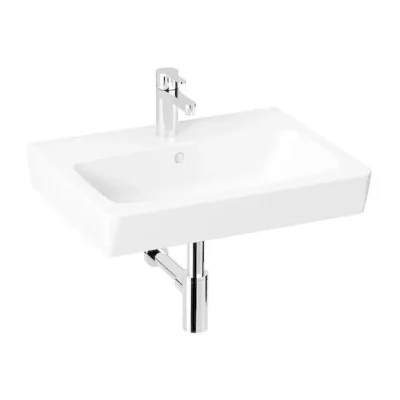Jika Lyra plus - izlietne 60x45 cm, ar pārplūdi, ar jaucējkrāna caurumu, balta H8103820001041