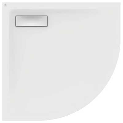 Ideal Standard Ultra Flat New - dušas paliktnis, kvadrants 80x80 cm, balts matēts T4491V1