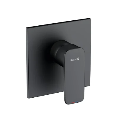 Kludi Pure&Style - zemapmetuma dušas maisītājs, matēti melns 407553975
