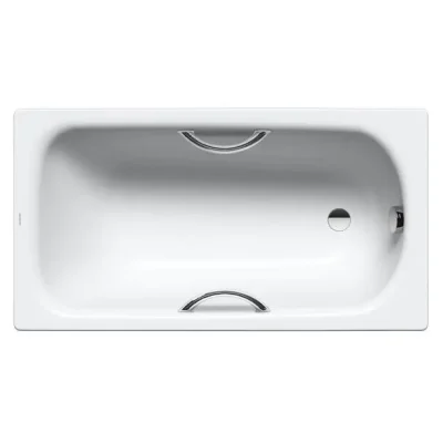 Kaldewei Advantage - vanna Saniform Plus Star 330, 140x70 cm, ar rokturu atverēm, pērļu efekts, balta 133000013001