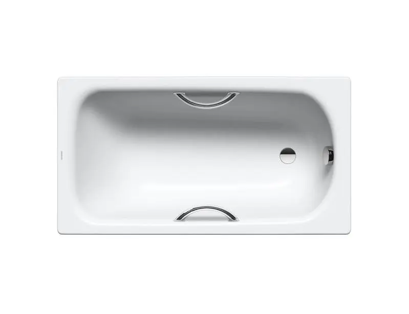 Kaldewei Advantage - vanna Saniform Plus Star 330, 140x70 cm, ar rokturu atverēm, pērļu efekts, balta 133000013001