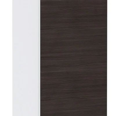 Hansgrohe Xevolos E - izlietnes skapītis 58x34x25 cm, 1 durvis, eņģes kreisajā pusē, balts matēts/ tumšs ozols 54166730