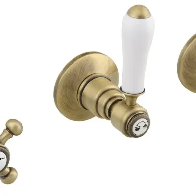 Sapho Reitano Rubinetteria Antea - zemapmetuma maisītājs 2 patērētājiem, bronza SET305-106