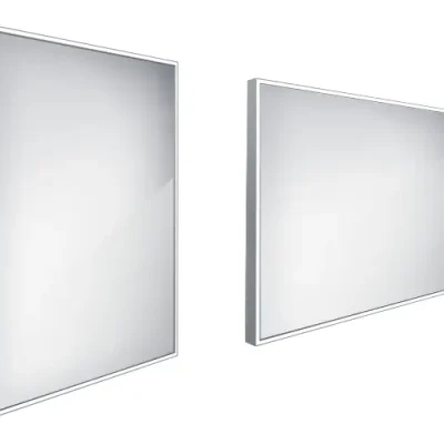 Nimco spoguļi - spogulis ar LED apgaismojumu, 60x80 cm, alumīnijs ZP 13002