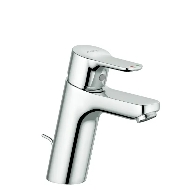 Kludi Pure&Easy - izlietnes maisītājs ar plastmasas noteces komplektu, hroms 371900565