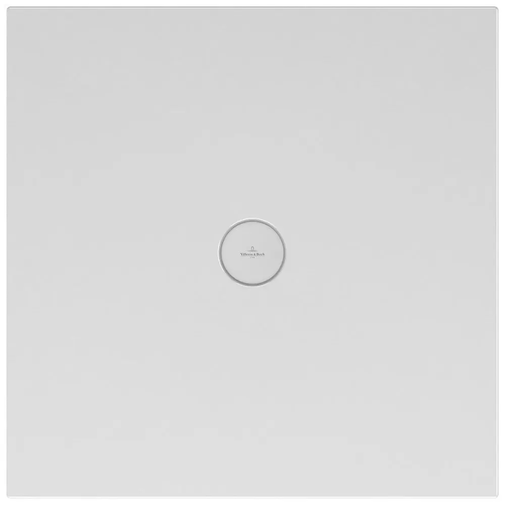 Villeroy & Boch Subway Infinity - dušas paliktnis, 90x90 cm, pretslīdes, Alpu balts 6228H401