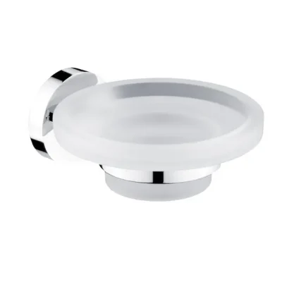 Nimco Unix - ziepju trauks ar turētāju, matēts stikls / hroms UN 13059W-26