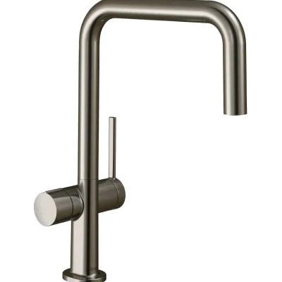 Hansgrohe M54 - virtuves izlietnes maisītājs Talis U 220, ar ierīces noslēgvārstu, nerūsējošā tērauda izskats 72807800