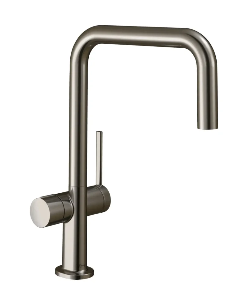 Hansgrohe M54 - virtuves izlietnes maisītājs Talis U 220, ar ierīces noslēgvārstu, nerūsējošā tērauda izskats 72807800