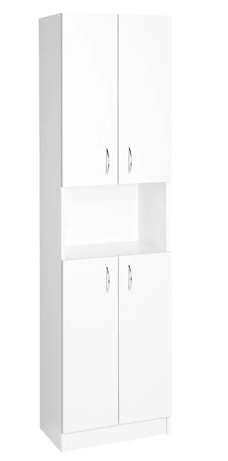 Aqualine Simplex Eco - skapis 50x180x30 cm, balts matēts SIME520