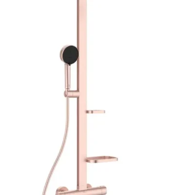 Ideal Standard ALU+ - dušas komplekts ar maisītāju, diametrs 26 cm, 2 strūklas veidi, rozā BD584RO
