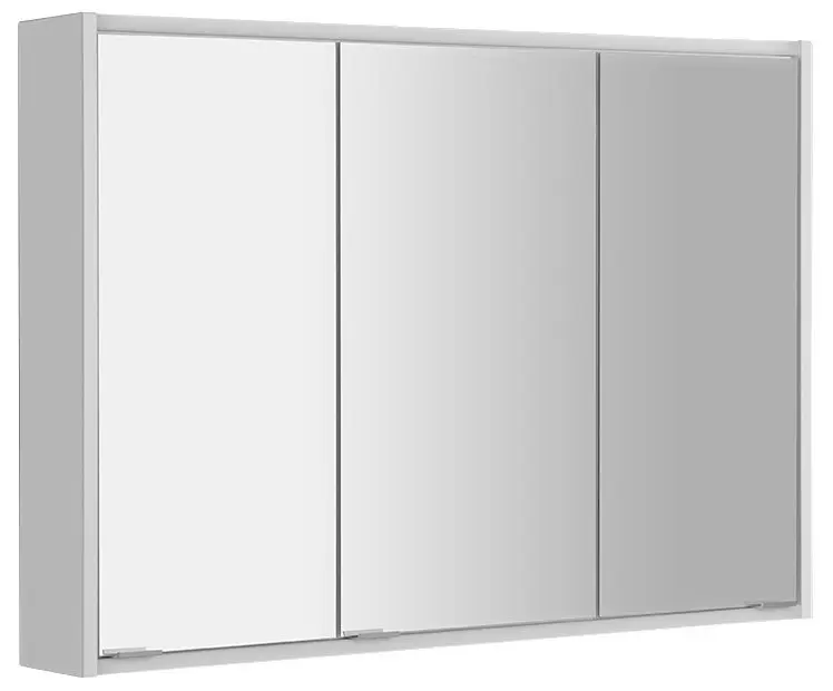 Sapho Batu - spoguļskapis 100x78x15 cm, ar LED apgaismojumu, balts 1141130