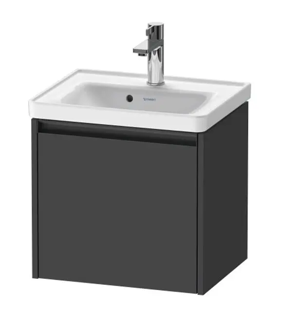 Duravit Ketho.2 - izlietnes skapītis, 44x48x38 cm, 1 atvilktne, grafīts matēts K25080049490000