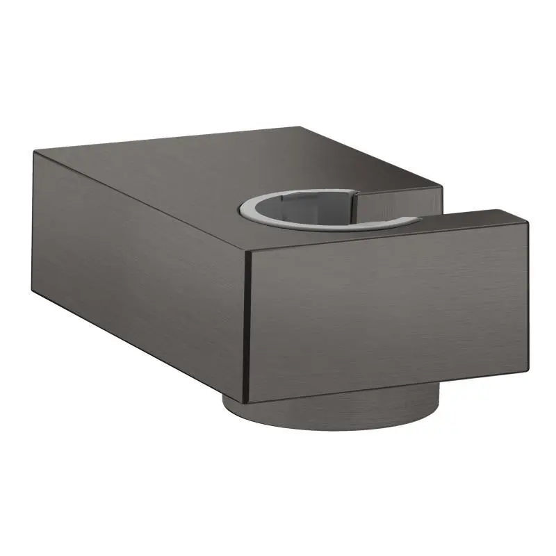 Hansgrohe dušas turētājs - sienas dušas turētājs Porter E, melns hroms birstēts 28387340