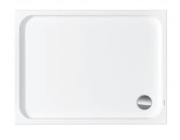 Duravit D-Code - dušas paliktnis 120x90x9 cm, pretslīdes, balts 720255000000001