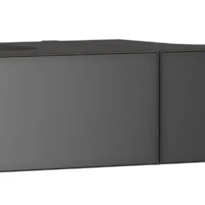 Hansgrohe Xevolos E - izlietnes skapītis, 28x137x55 cm, 2 atvilktnes, matēti pelēks/metāliskais pelēks 54318770