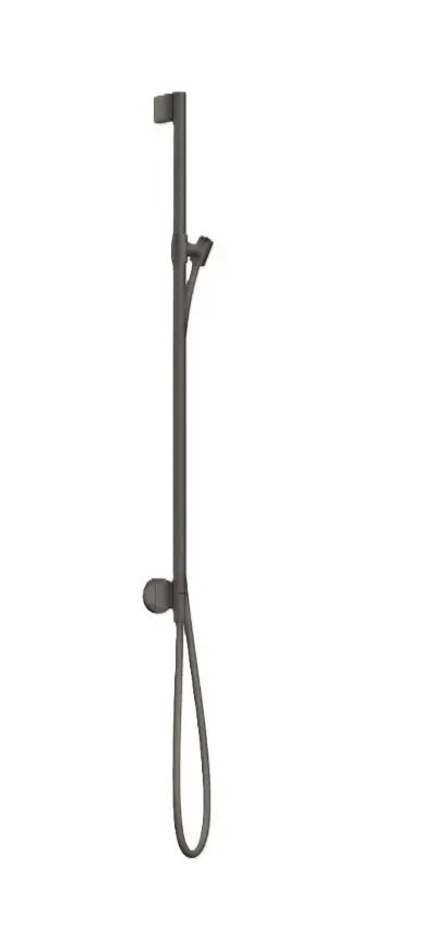 Axor One - dušas stienis 97 cm ar dušas šļūteni, matēts melns hroms 48792340