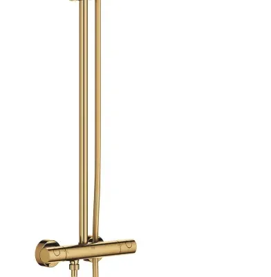 Grohe Euphoria - dušas komplekts 310 ar termostatu, 3 strūklu veidi, Cool Sunrise 26075GL0