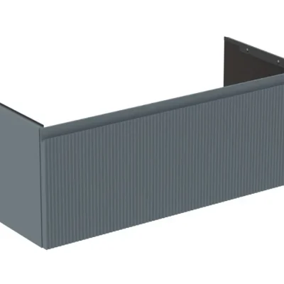Ideal Standard Finesse - izlietnes skapītis, 100x44x38 cm, 1 atvilktne, Ribbed matēts Ashblue E3384UQ