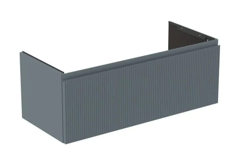Ideal Standard Finesse - izlietnes skapītis, 100x44x38 cm, 1 atvilktne, Ribbed matēts Ashblue E3384UQ