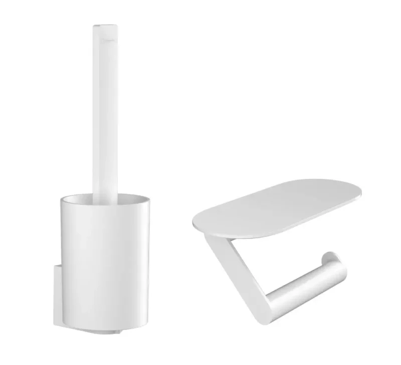 Hansgrohe WallStoris - WC piederumi, balts matēts 27969700