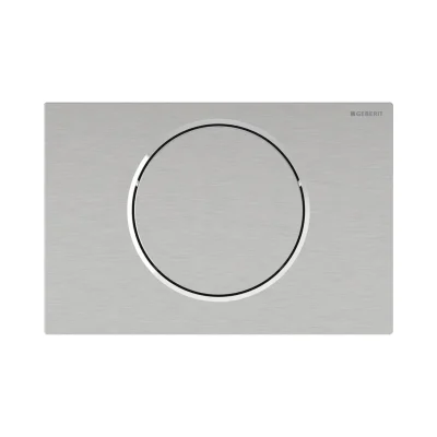 Geberit Sigma10 - elektroniskā vadības plate, darbība ar baterijām, easy to clean, matēts nerūsējošais tērauds 115.864.SN.6