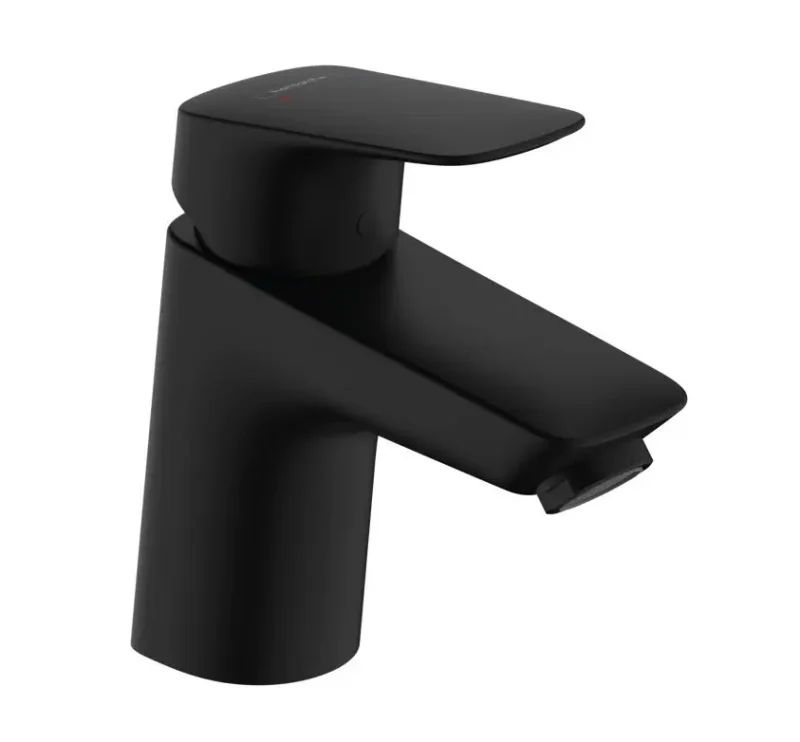 Hansgrohe Logis - izlietnes maisītājs ar noteces komplektu, EcoSmart, matēti melns 71170670