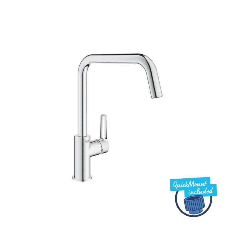 Grohe QuickFix Start - virtuves izlietnes maisītājs, hroms 1012420000