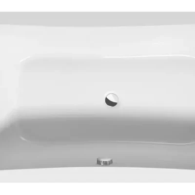 Aqualine vannas - vanna JIZERA, 180x80x39 cm, balta G1880