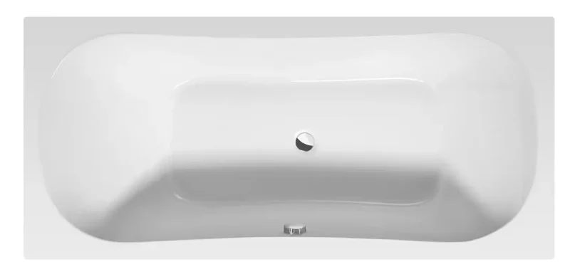 Aqualine vannas - vanna JIZERA, 180x80x39 cm, balta G1880