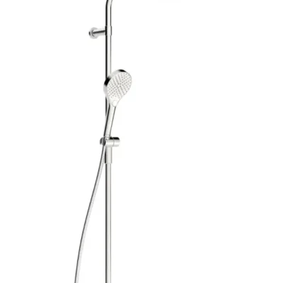 Hansa Viva - dušas komplekts ar termostatu, diametrs 25 cm, 3 strūklas veidi, hroms 65159201
