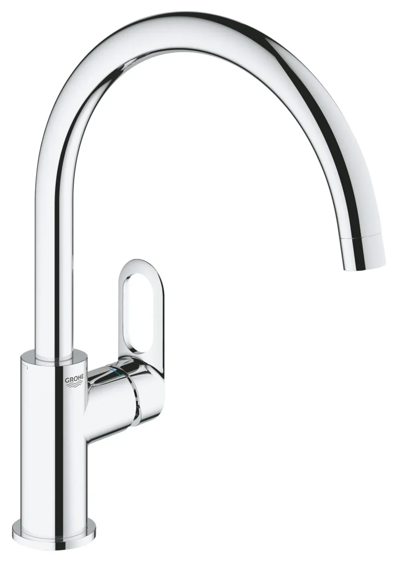 Grohe BauFlow - virtuves izlietnes maisītājs, hromēts 31538001