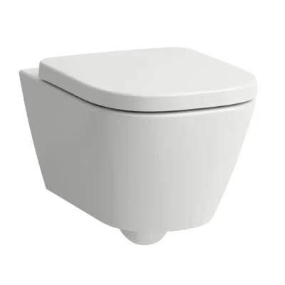 Laufen Meda - pie sienas stiprināms WC, Rimless, LCC, balts H8201104000001