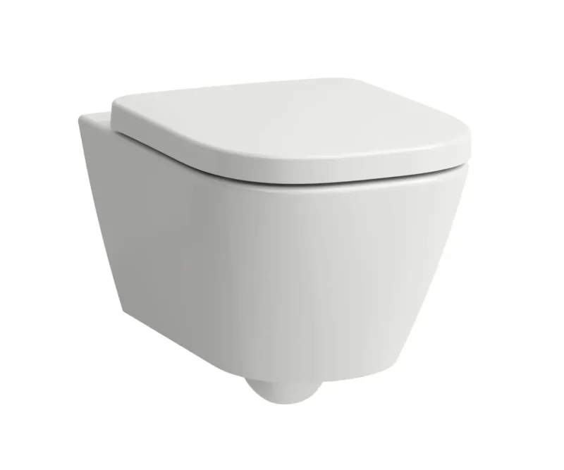 Laufen Meda - pie sienas stiprināms WC, Rimless, LCC, balts H8201104000001