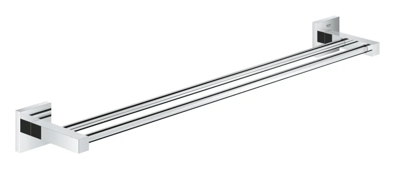 Grohe QuickFix Start Cube - divu roku dvieļu turētājs, hromēts 41104000