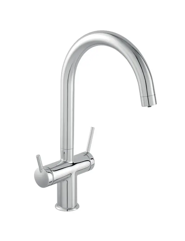 Novaservis Ferro Filtrata - virtuves izlietnes maisītājs ar filtra funkciju, hroms BFT41