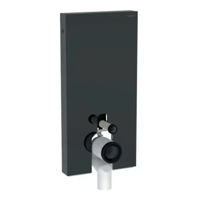 Geberit Monolith - sanitārais modulis stāvošam WC, 101 cm, pieslēgums apakšā, lava 131.002.JK.5