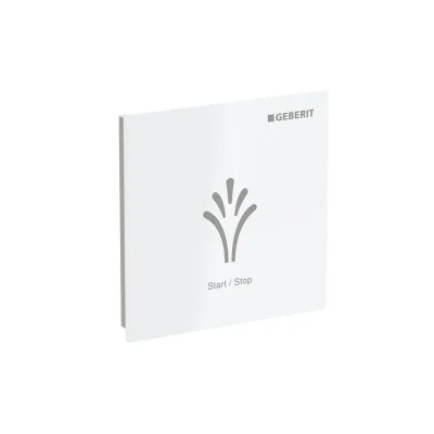 Geberit AquaClean - sienas vadības panelis dušas WC, bezkontakta, balts 147.044.00.1