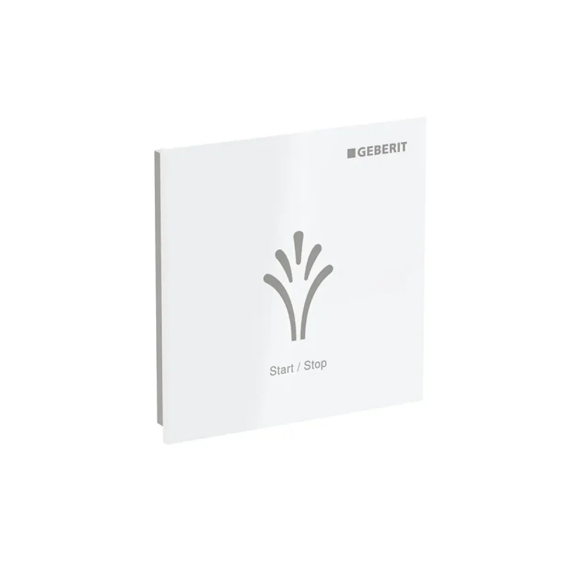 Geberit AquaClean - sienas vadības panelis dušas WC, bezkontakta, balts 147.044.00.1