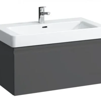 Laufen Pro S - izlietnes skapītis, 101x45x39 cm, 1 atvilktne, grafīta matēts H4835510964801