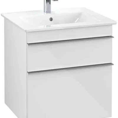 Villeroy & Boch Venticello - izlietnes skapītis, 553x590x50 cm, 1 izvilktne, Glossy White A92301DH
