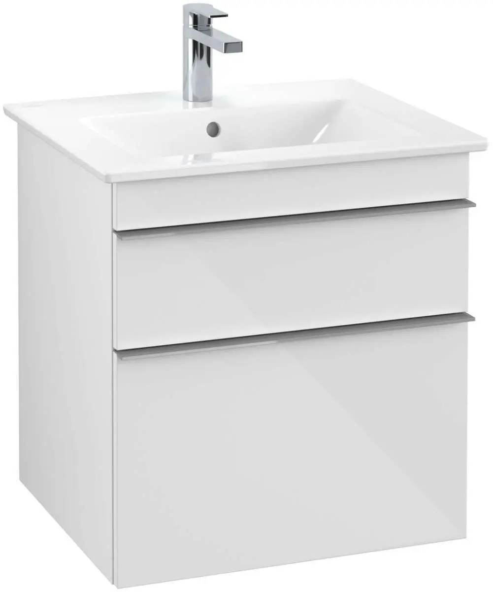 Villeroy & Boch Venticello - izlietnes skapītis, 553x590x50 cm, 1 izvilktne, Glossy White A92301DH