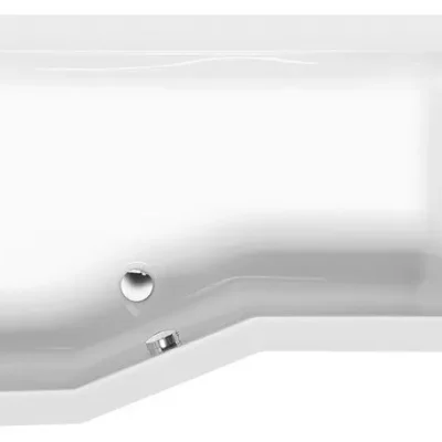 Polysan vannas - Asimetriska vanna VERSYS L, 160x84x47 cm, kreisā, balta 14611