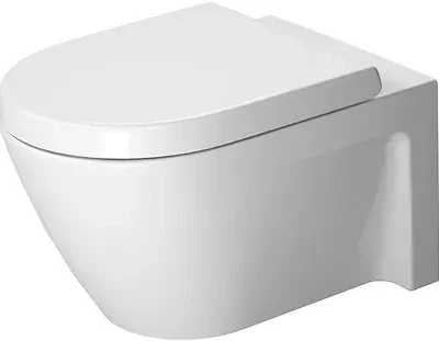 Duravit Starck 2 - piekaramais WC 370x540 mm, balts 2534090000