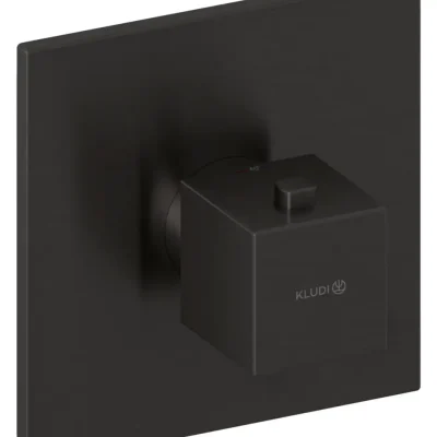 Kludi Decus - zemapmetuma termostata maisītājs, birstēts gunmetal 54739N275