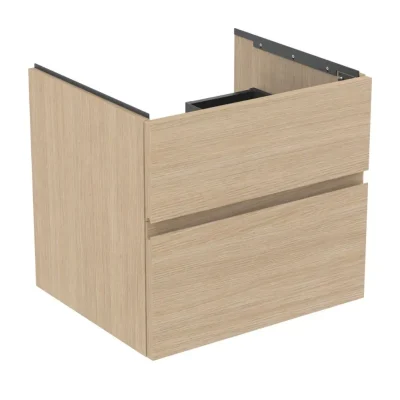 Ideal Standard Finesse - izlietnes skapītis, 60x51x55 cm, 2 atvilktnes, balts ozols E3395US