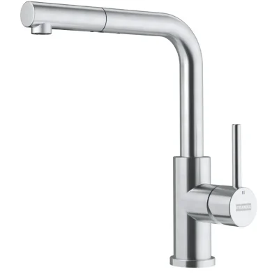 Franke Smart Glenda - virtuves izlietnes maisītājs FC 6986.501, ar izvelkamu izteku, nerūsējošais tērauds 115.0706.986