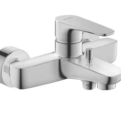 Duravit B.1 - sienas maisītājs vannai, hromēts B15230000010
