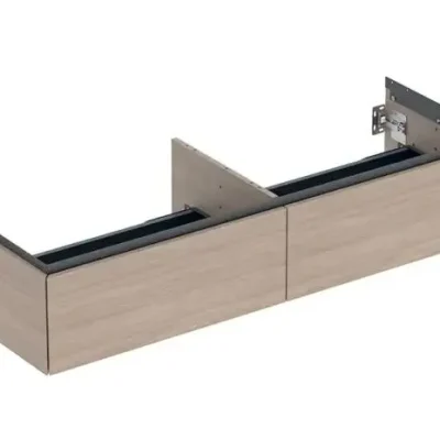 Geberit ONE - izlietnes apakšskapītis, 133x27x47 cm, 2 atvilktnes, Ozols 505.076.00.5